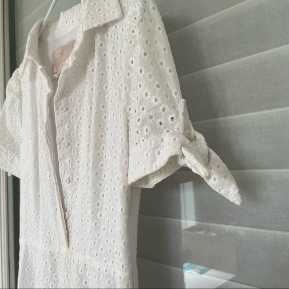 🌸 RARE NWT - Gal Meets Glam Judith Eyelet MIDI Dress in Size 00 - Picture 8 of 16